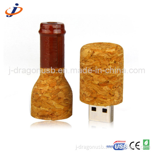 Wooden Bottle Shape USB Flash Drive Jw153